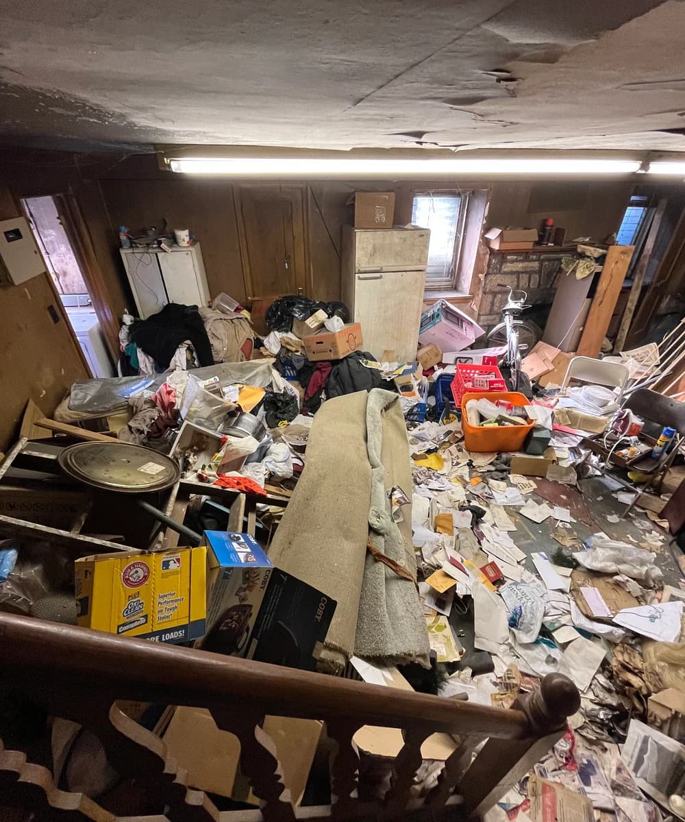T Maxwell crew clearing a property in Delaware County, PA